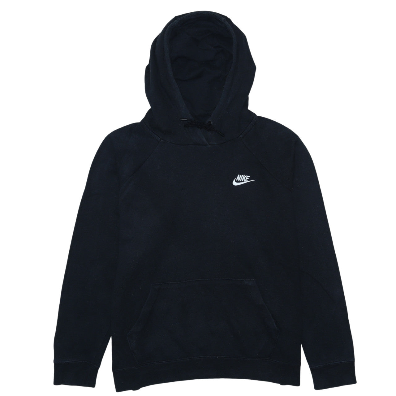 Nike Men's Black Pullover Hoodie L Fleece Regular Fit Sweatshirt