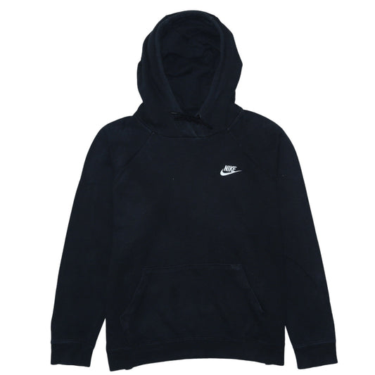 Nike Men's Black Pullover Hoodie L Fleece Regular Fit Sweatshirt