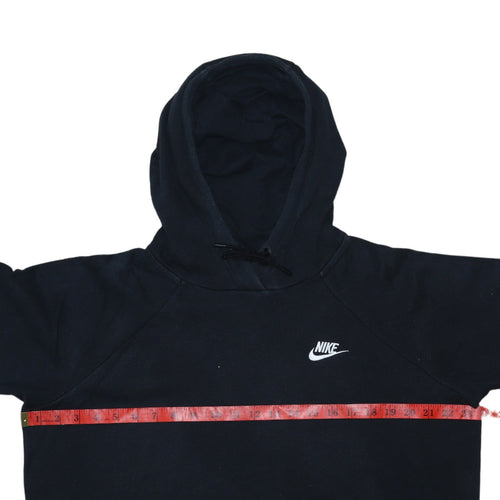 Nike Men's Black Pullover Hoodie L Fleece Regular Fit Sweatshirt
