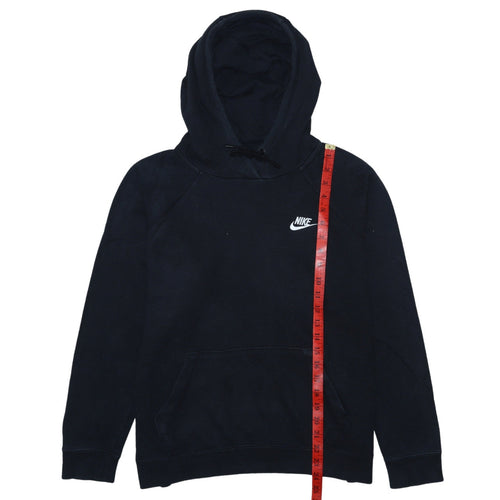 Nike Men's Black Pullover Hoodie L Fleece Regular Fit Sweatshirt