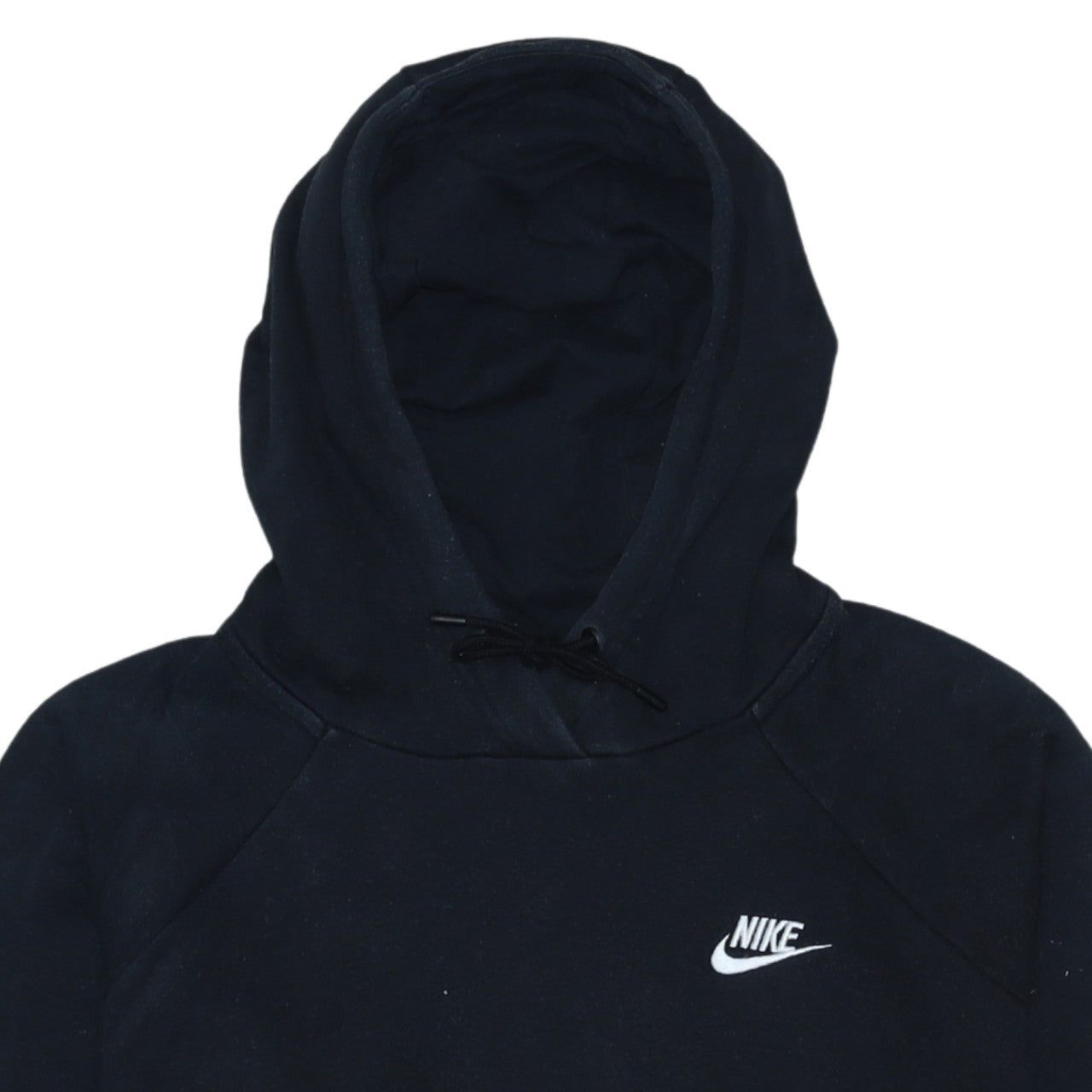 Nike Men's Black Pullover Hoodie L Fleece Regular Fit Sweatshirt