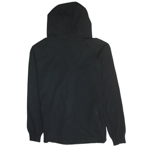 Nike Men's Black Full Zip Hoodie L Sportswear Cotton Blend