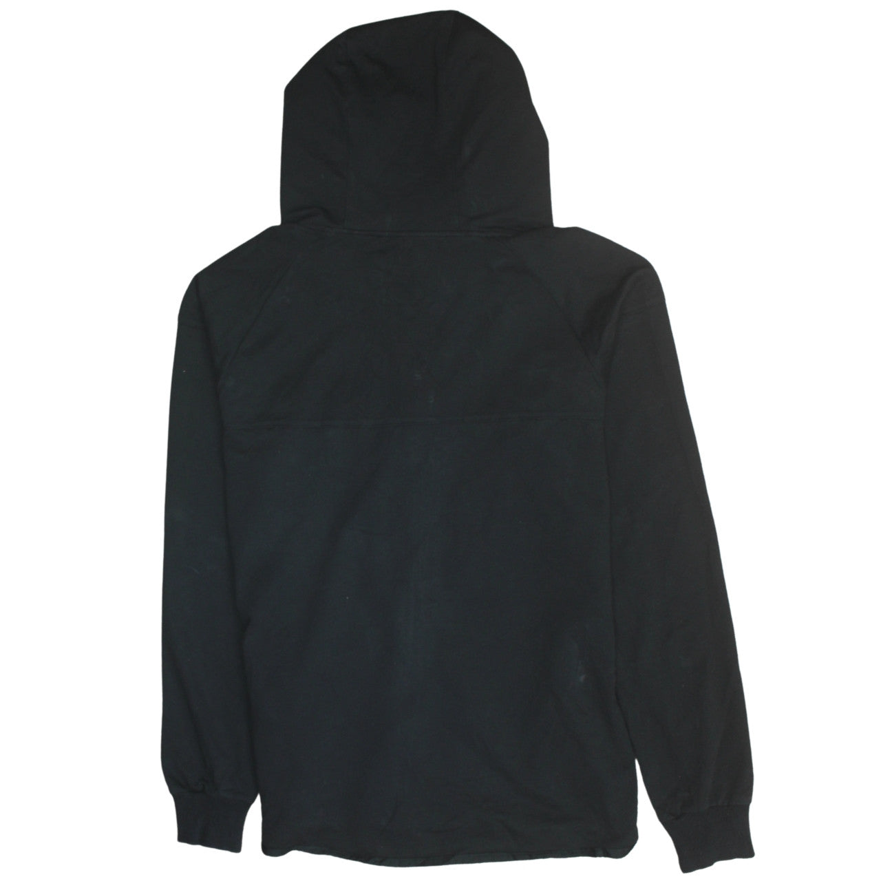 Nike Men's Black Full Zip Hoodie L Sportswear Cotton Blend