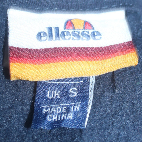 Ellesse Men Blue Full Zip Hoodie S Regular Fit Sports Style