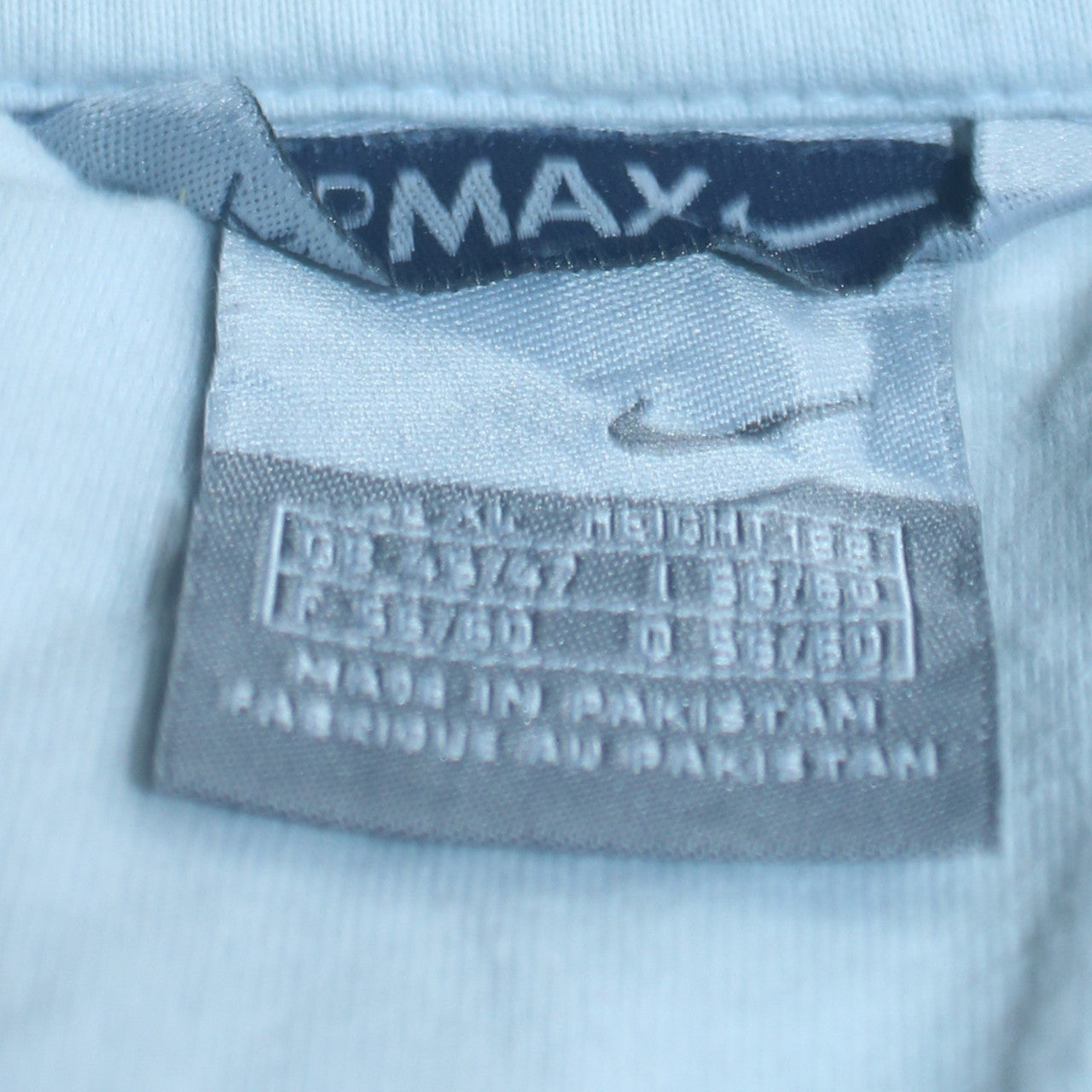 Nike Men’s Blue Full Zip Air Max Hoodie Size L