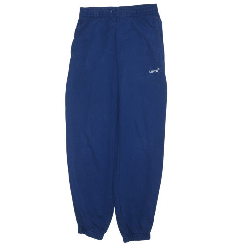 Levi's Men's Blue Fleece Sweatpants M Regular Fit Elastic Waist