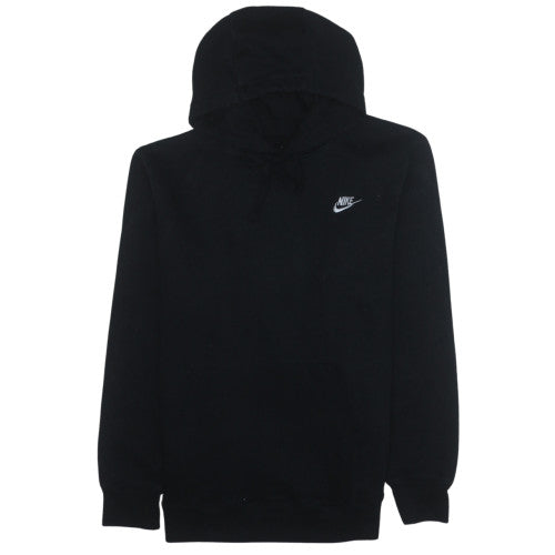 Nike Men's Black Pullover Hoodie Size M Fleece Sports Sweatshirt