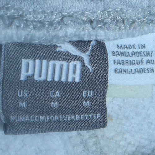 Puma Men’s Grey Regular Fit Sweatpants M Fleece Joggers