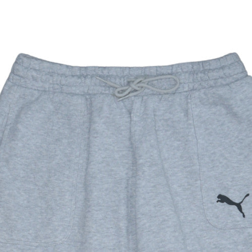 Puma Men’s Grey Regular Fit Sweatpants M Fleece Joggers