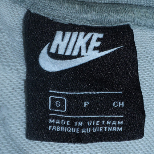 Nike Men's Grey Crew Neck Pullover Sweatshirt Size S