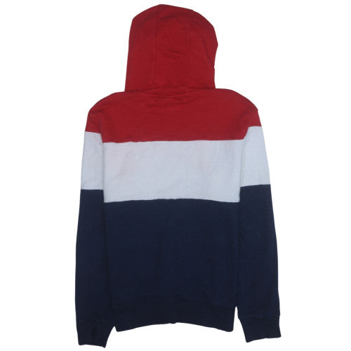 Fila Men's Multicoloured XL Pullover Hoodie with Logo Print