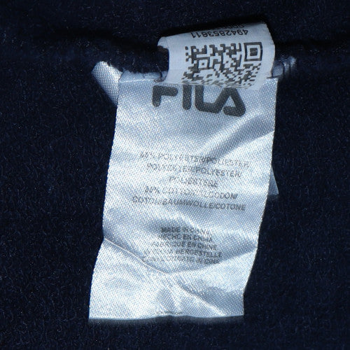 Fila Men's Multicoloured XL Pullover Hoodie with Logo Print