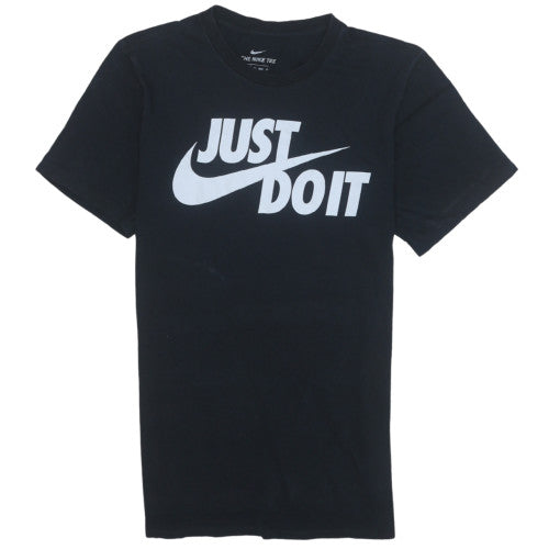 Nike Men's Black XS Sports Graphic 'Just Do It' T-Shirt