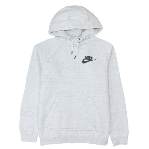 Nike Women’s Grey Pullover Hoodie Medium Cotton Blend Casual