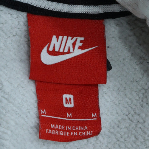 Nike Women’s Grey Pullover Hoodie Medium Cotton Blend Casual