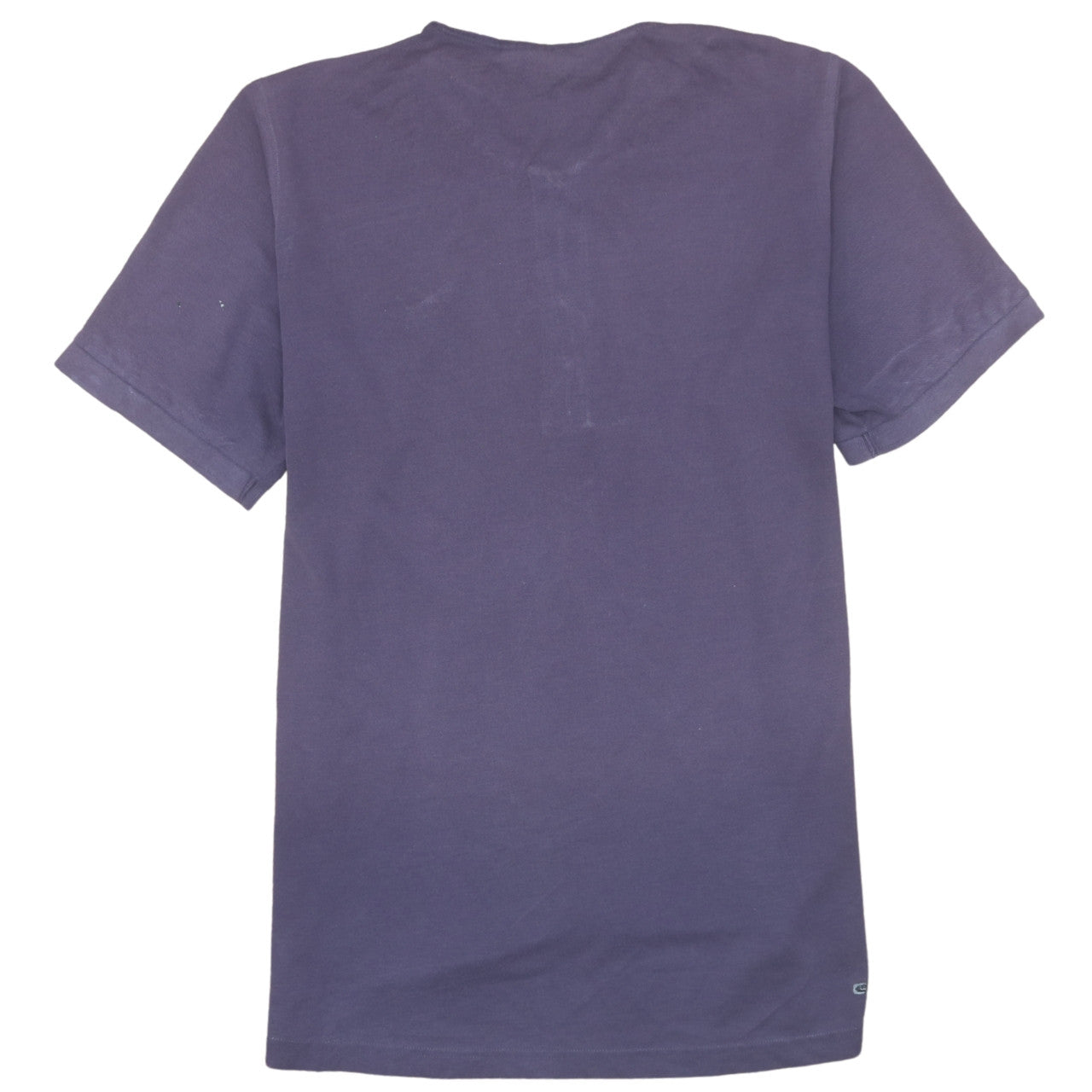 Puma Men’s Blue Henley Short Sleeve Cotton T-Shirt Size M