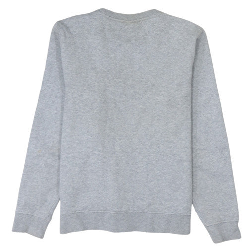 Lacoste Men's Grey Crew Neck Pullover Sweatshirt Size M