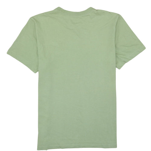 Nike Men's Green Crew Neck Short Sleeve Cotton T-Shirt M