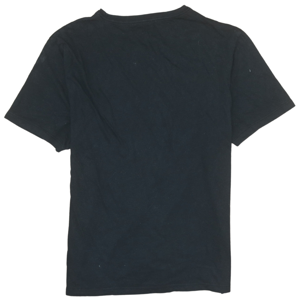 Calvin Klein Women's Black Cotton Logo T-Shirt M Short Sleeve