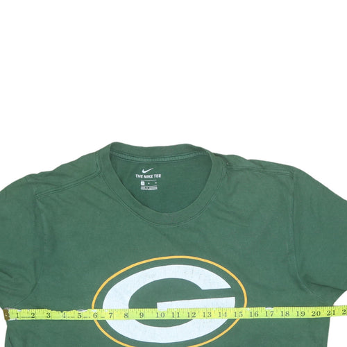 Nike Men's Green Bay Packers Green Short Sleeve Crew Neck T-Shirt Medium