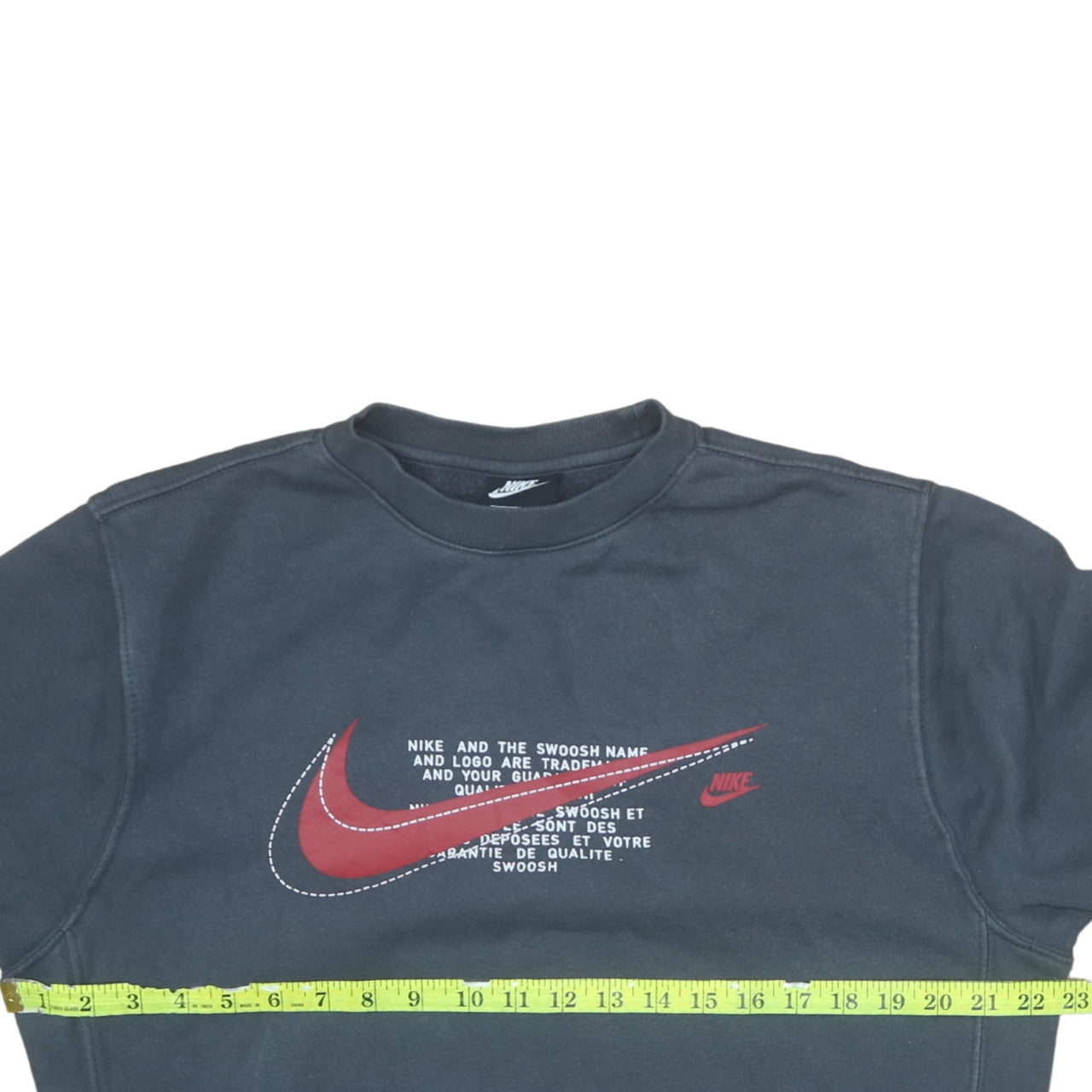 Nike Men's Blue Graphic Pullover Sweatshirt Small