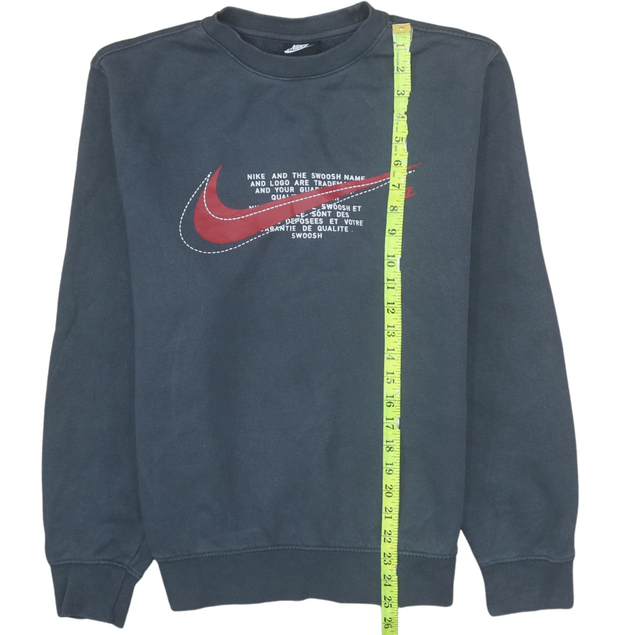 Nike Men's Blue Graphic Pullover Sweatshirt Small