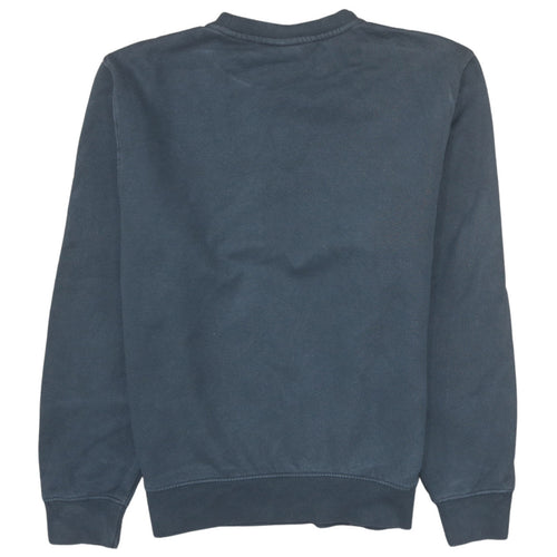 Nike Men's Blue Graphic Pullover Sweatshirt Small