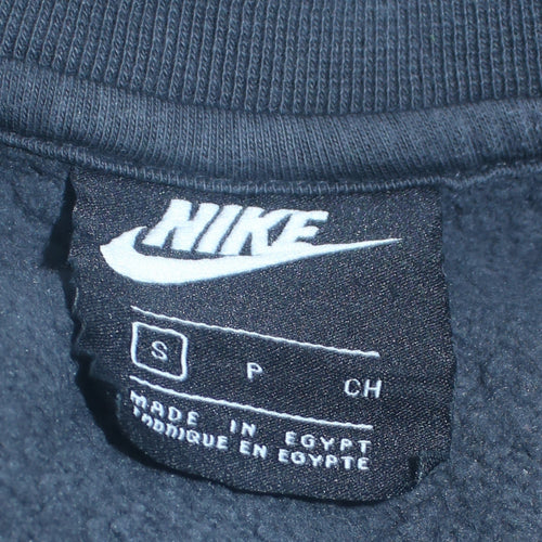 Nike Men's Blue Graphic Pullover Sweatshirt Small