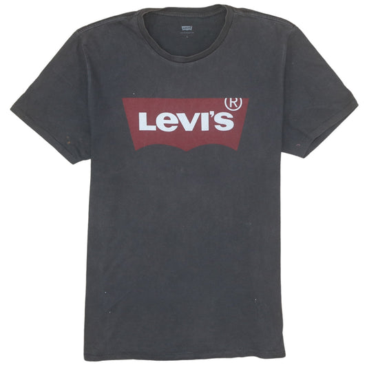 Levi's Men's Black Short Sleeve Logo Graphic T-Shirt Size L