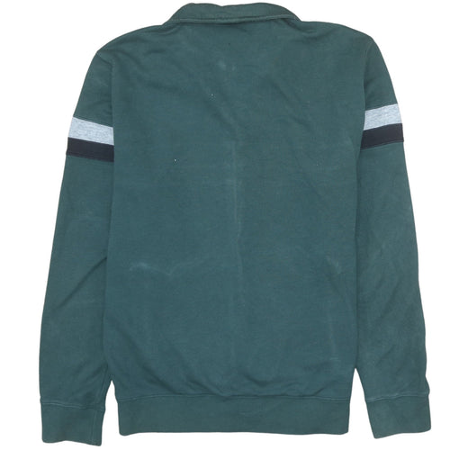 Champion Men’s Green Track Jacket Medium Full Zip Regular Fit