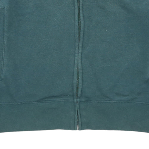 Champion Men’s Green Track Jacket Medium Full Zip Regular Fit