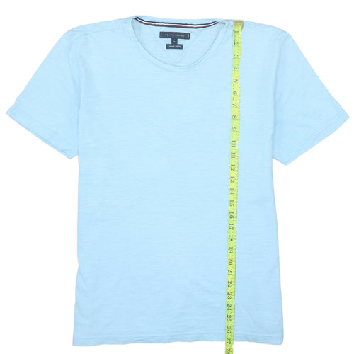 Tommy Hilfiger Men's Blue XL Organic Cotton Crew Neck T-Shirt