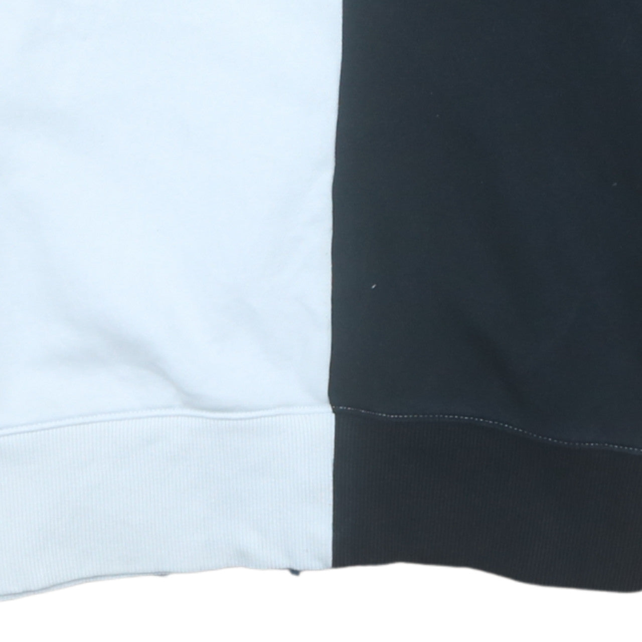 Champion Men's Black White Pullover Hoodie Medium Colour Block