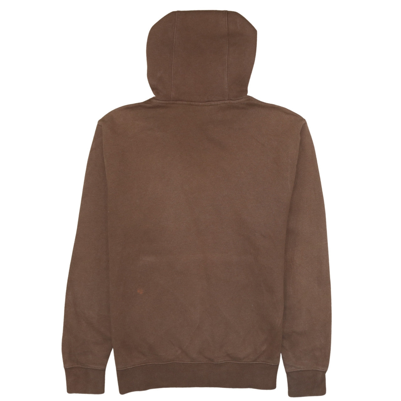 Nike Men's Brown Pullover Hoodie Medium Cotton Blend Casual Sweatshirt