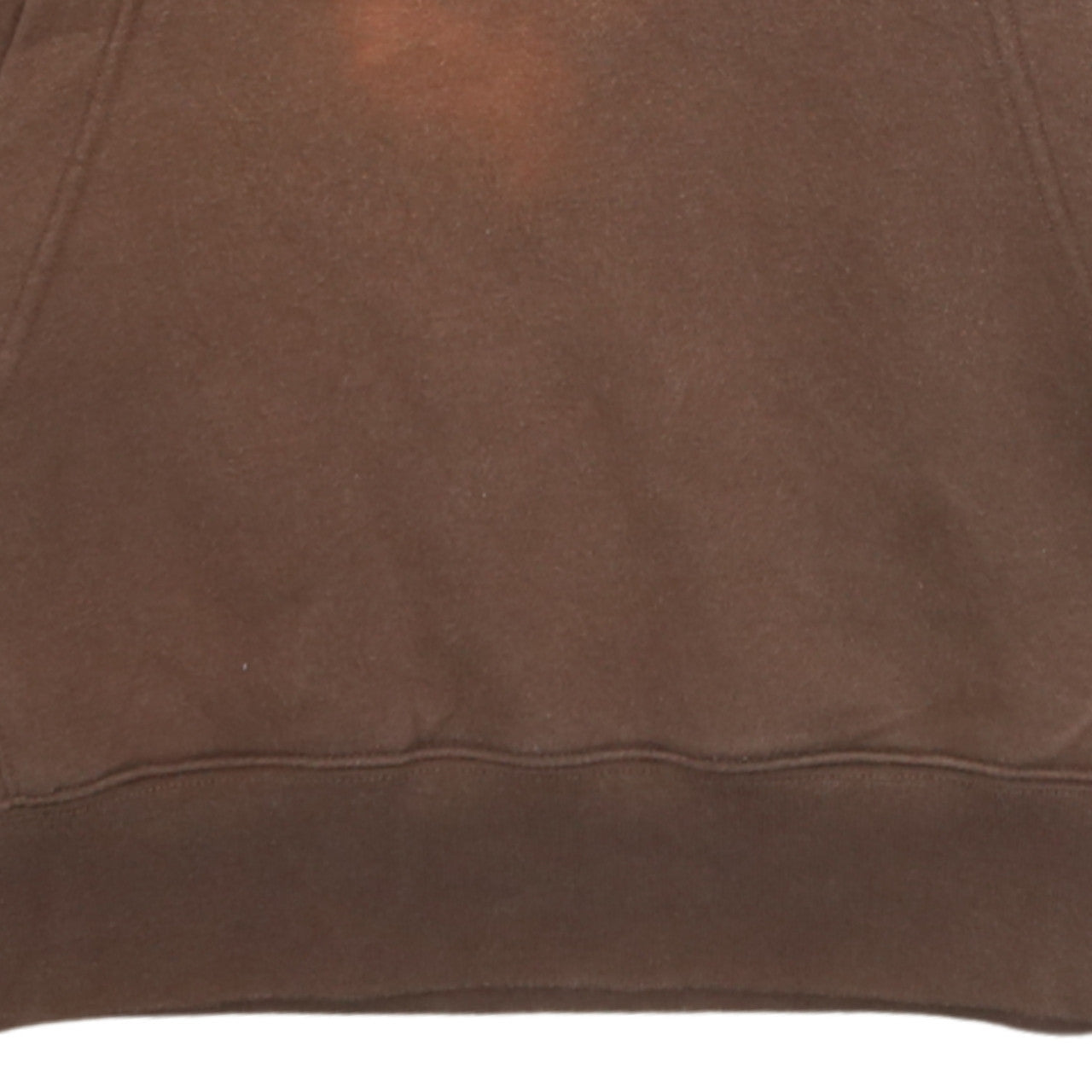 Nike Men's Brown Pullover Hoodie Medium Cotton Blend Casual Sweatshirt