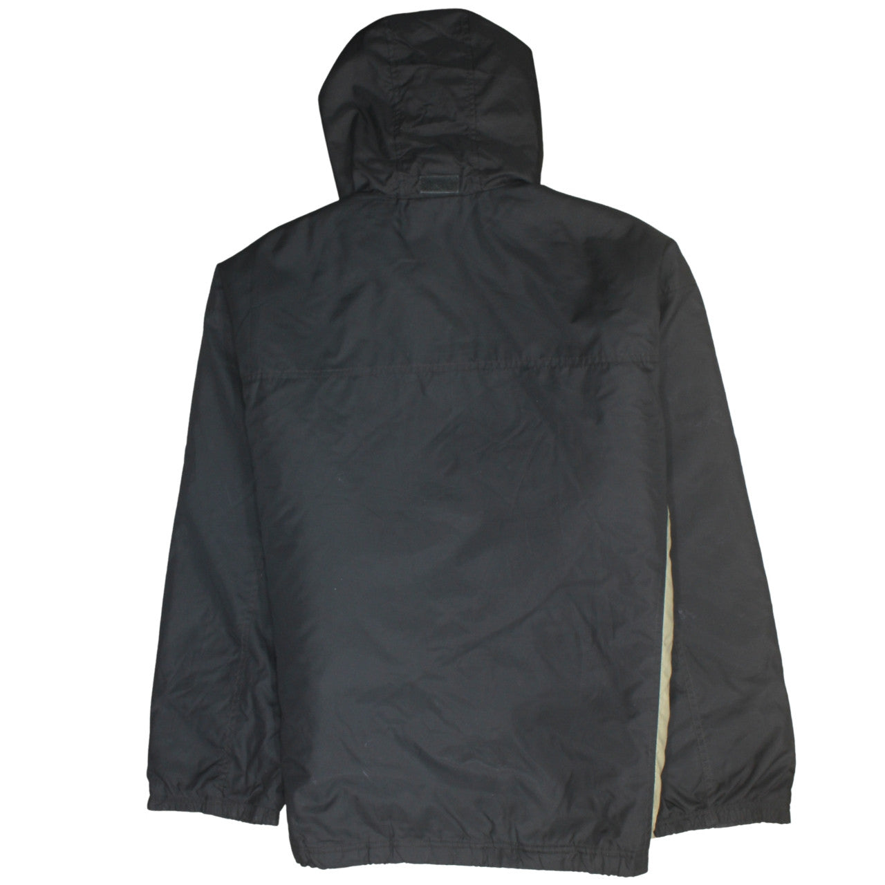 Adidas Womens Black Hooded Puffer Jacket Size L Lightweight Winter Coat