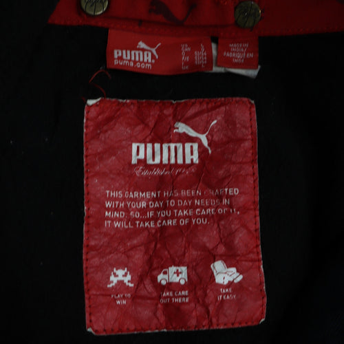 Puma Men's Black Military Cotton Jacket L Regular Fit