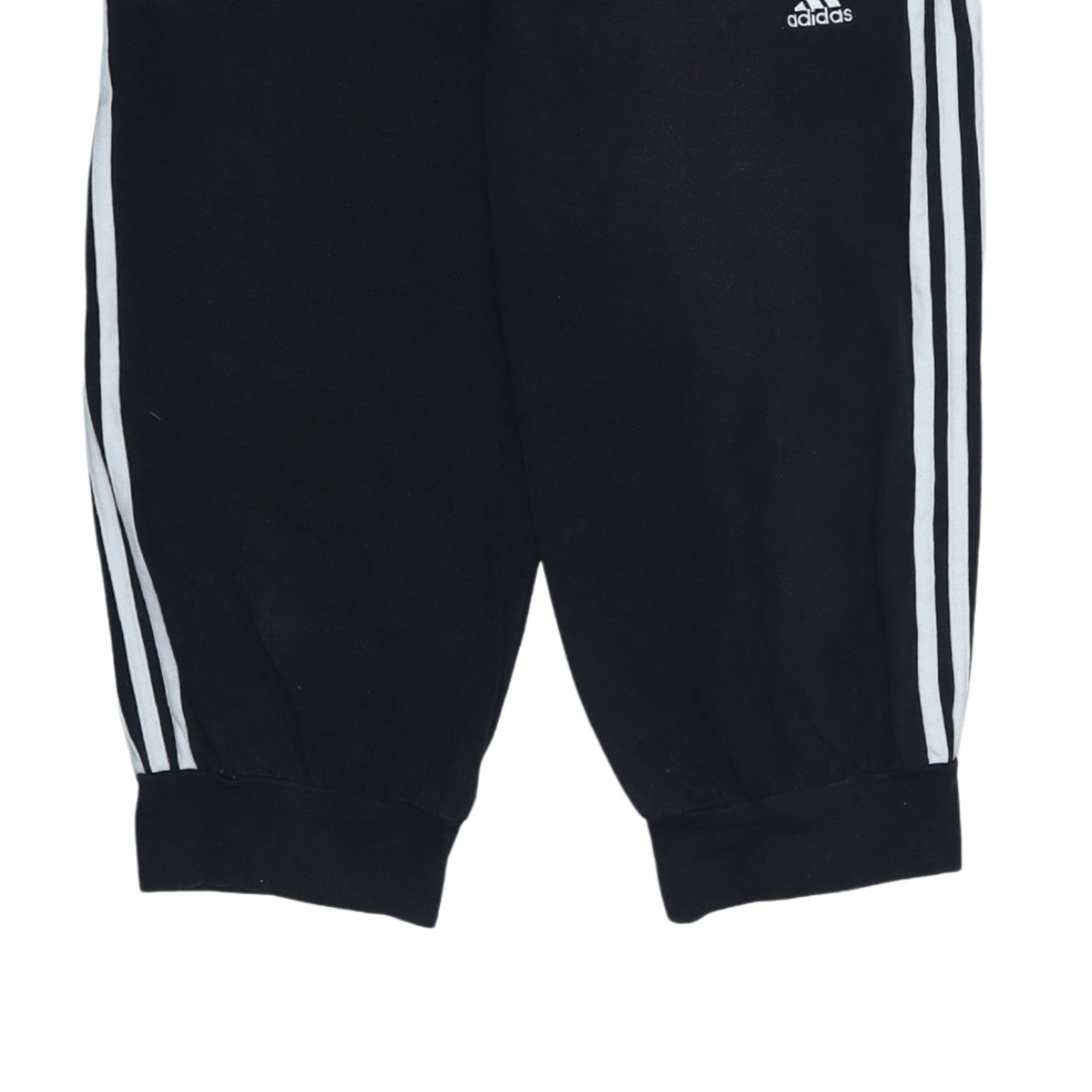 Adidas Womens Black Size 14 Performance Athletic 3-Stripes Shorts