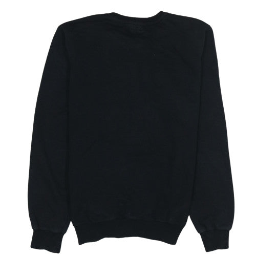 Kenzo Mens Black Embroidered Tiger Crew Neck Sweatshirt Size S