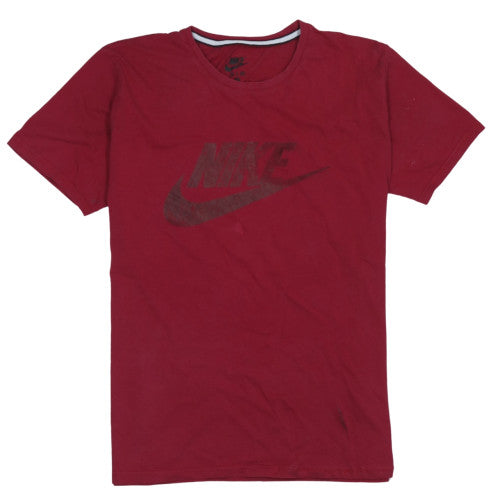 Nike Men's Red XL Crew Neck Graphic Sports T-Shirt