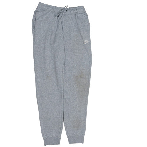 Nike Men's Grey Jogger Sweatpants S Regular Fit Fleece Trousers