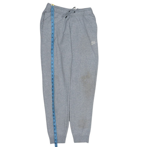 Nike Men's Grey Jogger Sweatpants S Regular Fit Fleece Trousers
