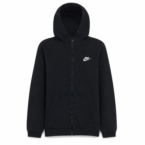 Nike Men's Black Small Full Zip Fleece Hoodie Sweatshirt