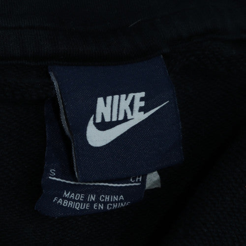 Nike Men's Black Small Full Zip Fleece Hoodie Sweatshirt