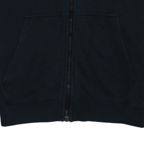 Nike Men's Black Small Full Zip Fleece Hoodie Sweatshirt