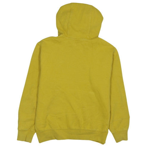 Nike Men's Yellow Pullover Hoodie Size S Fleece Sportswear