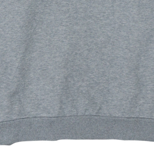 Puma Mens Grey Crew Neck Logo Sweatshirt L Regular Fit