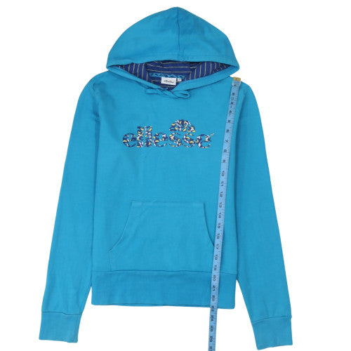 Ellesse Womens Blue Hooded Pullover Sweatshirt Size 14