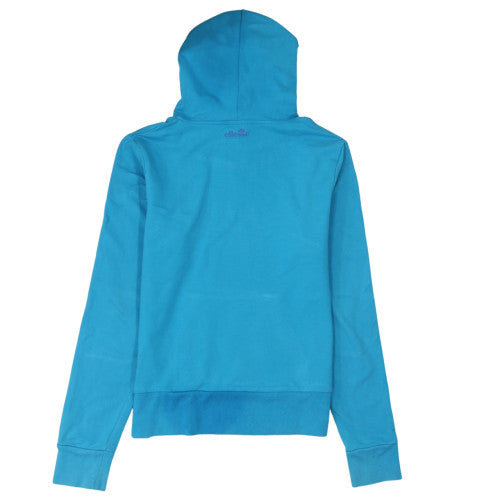 Ellesse Womens Blue Hooded Pullover Sweatshirt Size 14