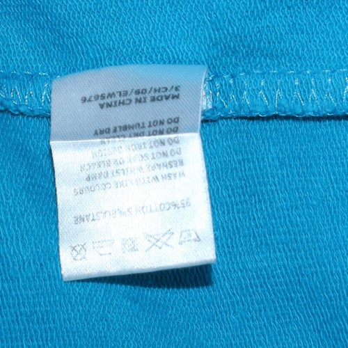 Ellesse Womens Blue Hooded Pullover Sweatshirt Size 14